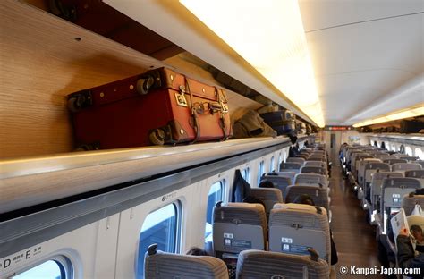 shinkansen luggage racks